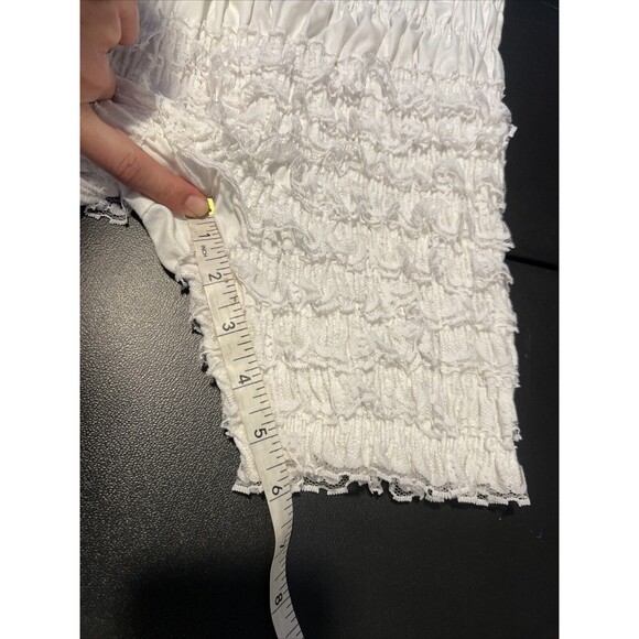 Partners‎ Please Malco Modes Size P Square Dance Bloomers Ruffles WHITE Vintage - Picture 12 of 14